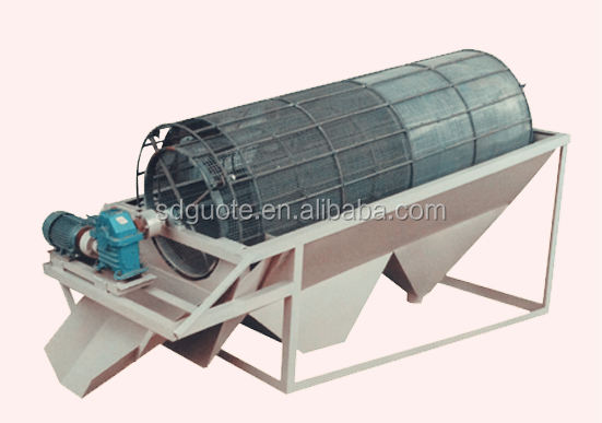 2-500mesh Mesh Size Rotary Gold Trommel Screen for Sand and Gravel Drum Screening