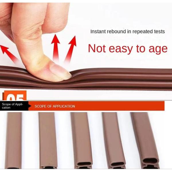 Custom EPDM Rubber Seal OEM Extruded Molding Cutting Services Included