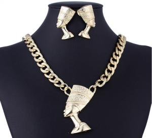 Buy cheap Exaggerated jewelry noble Egyptian pharaoh rights symbol alloy necklace / Necklaces product