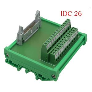Buy cheap IDC26 26pin Header Breakout Board Terminal Block Connector PLC adapter Interface product