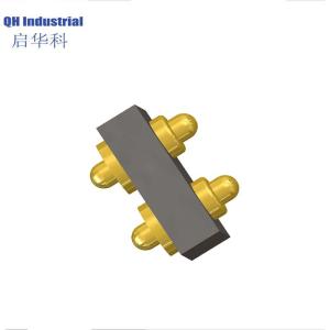 China 2Pin 4.0mm Pitch 1.5mm height Smart Device Magnetic spring loaded pin Usb Connector Magnetic spring loaded pin To Usb on sale