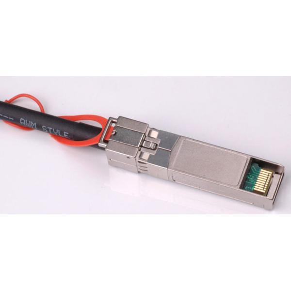 Integrated 28AWG SFP+ to SFP+ Cable 10 GBPS , Active Optical Cable