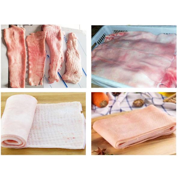 Pig Meat Processing Machines Stainless Steel Pork Skin Peeling Machine