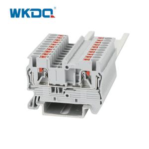 Buy cheap 800V 31A Din Rail Mounted Push In Terminal Block Connector product