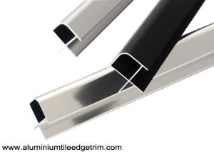Buy cheap Bathroom Aluminium Tile Edge Trim For External / Exterior Corner product