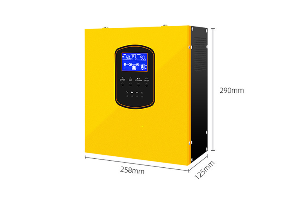 PWM Pure Sine Wave Hybrid Solar Inverter , 12 Volt To 240 Volt Pure Sine Wave Inverter