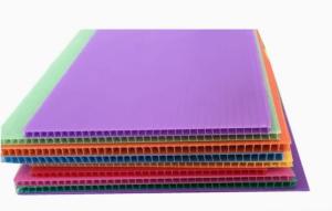 China Customized Waterproof Polypropylene PP Corrugated Plastic Hollow Sheet on sale