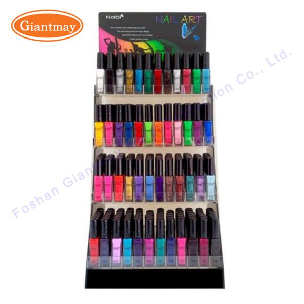 Quality Metal Nail Polish Floor Stair Shop Display Stand for sale