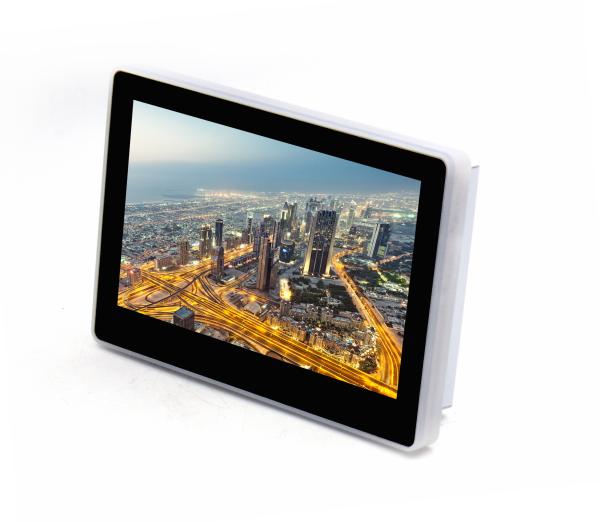 Quality 7“ and 10“ Sibo wall mounting touch panel with Integrated reader for reading 13.56 MHz cards, LAN, POE, WIFI for sale