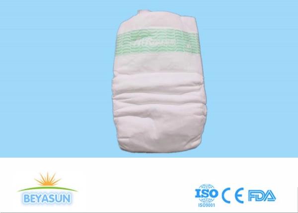 Quality White Color Infant Baby Diapers With Airlaid Paper , Diapers For 1 Month Old Baby for sale