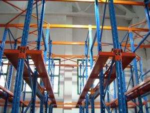 Buy cheap Large Scale Drive In Pallet Racking Space Saving For Warehouse Storage product