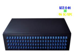 Domestic ODF Fiber Optic Patch Panel Rack Mount 3U 96 Cores Digital Durable