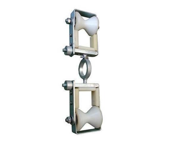 Quality Optical Fiber Cable Stringing Pulley SH2 - OPGW2 Cable Replacement Double Pulley for sale