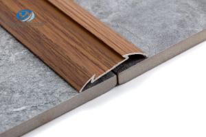 Buy cheap 6063 Aluminium Stair Nosing Edge Trim 35m Height Wood Grain product