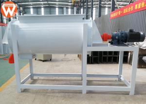 Single Shaft Ribbon Cattle Feed Mixture Machine , CV ≤ 7% Animal Food Mixer