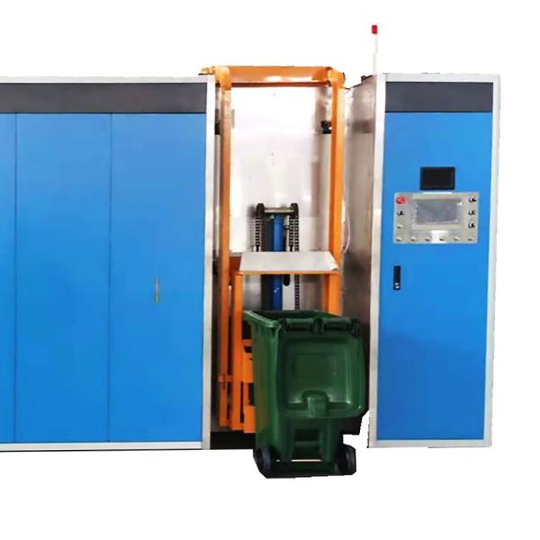 Quality 1000kg Deodorizing Fully Automatic Organic Waste Converter Kitchen Compost Maker Machine for sale
