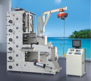 China LC-RY3205 LABEL (LOGO) FLEXO PRINTING MACHINE UV Japan Mitsubishi tension controller Taiwan Web guide on sale