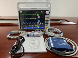 China Portable NIBP SPO2 Patient Monitor , ECG Cardiac Monitor For Hospital ICU on sale