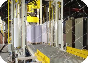 Gas Heating Pallet Wrapping Equipment , Automatic Wrapping Machine CE Certification