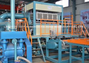 Buy cheap 4000pcs/hr Pulp Moulding Egg Tray Machine , Rotary Type Pulp Molding Machine product