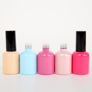 Buy cheap UV Coated Empty Glass Nail Polish Bottles 5ml 10ml 15ml With UV Coated Cap Free Samples product