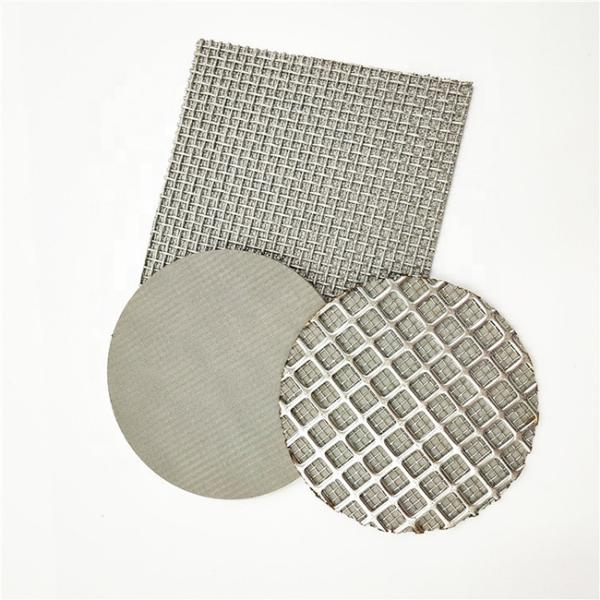 Custom Multilayer Stainless Steel Filter Mesh , Sintered Wire Mesh For Melt Filtration