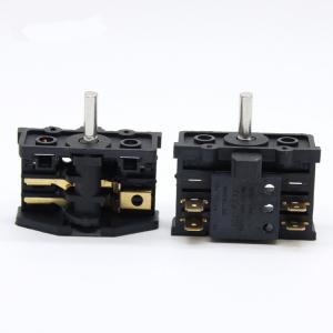 China Single Pole Multi Position Rotary Switch For Microwave Oven Fan Heater on sale