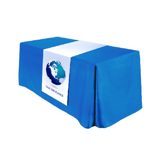 Quality Event Table Runner With Logo , Reusable Custom Printed Tablecloths for sale