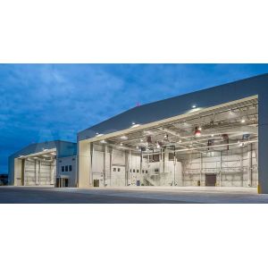 Aircraft Steel Structure Hangar Anti Earthquake Prefab Metal Warehouse Building