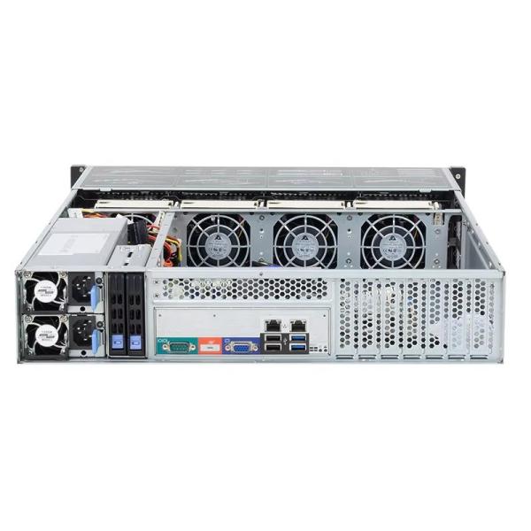 Quality 100-240 V AC IN 2u Rack NAS Server with 16 DDR4 Slots 4 PCI-E3.0X16 Slots 2 PCI-E3.0X8 Slots 12 3.5 SATA Bays for sale