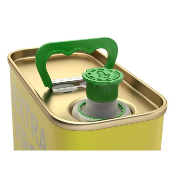 DADI 3 Liter Food Oil Can 5 Liter Olive Oil Tin Can CMYK Offset Printing with Logo Design