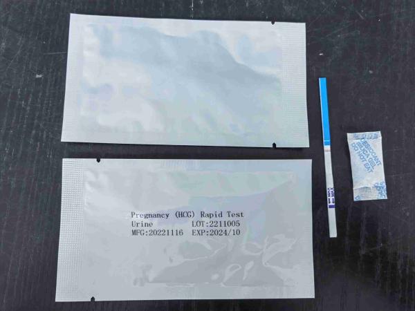 Quality High Specificity / Sensitivity Pregnancy HCG Rapid Detection Kit Strip Home Use for sale