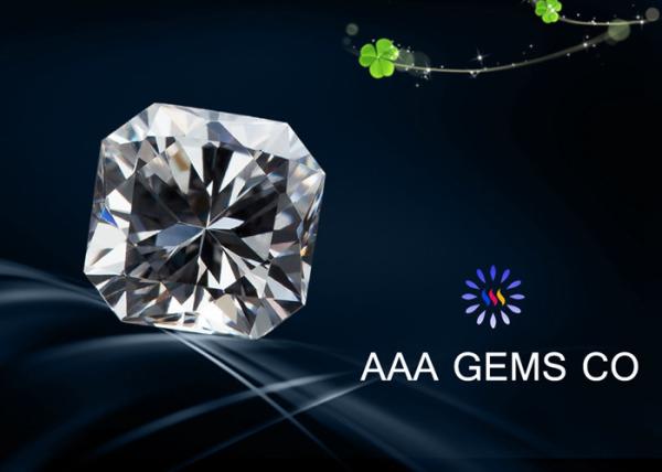 Quality VVS1 Fancy Loose Moissanite Diamond 8 mm With BV Certificate for sale