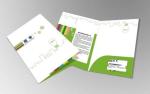 A4A5 size product folder company profile paper folder with business card pocket