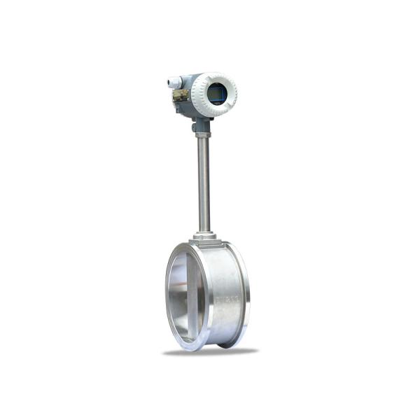 Quality Flange/insertion electronic vortex flowmeter with lcd display for sale