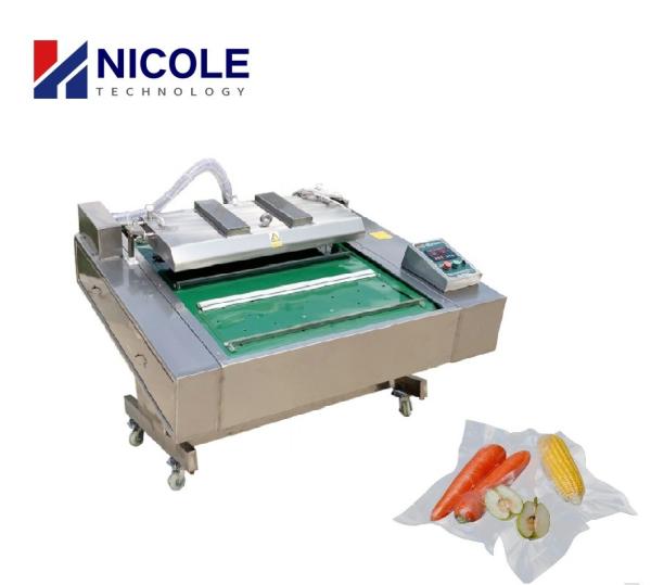 Quality Rolling Airtight Continuous Vacuum Packaging Machine PLC Control Commercial for sale