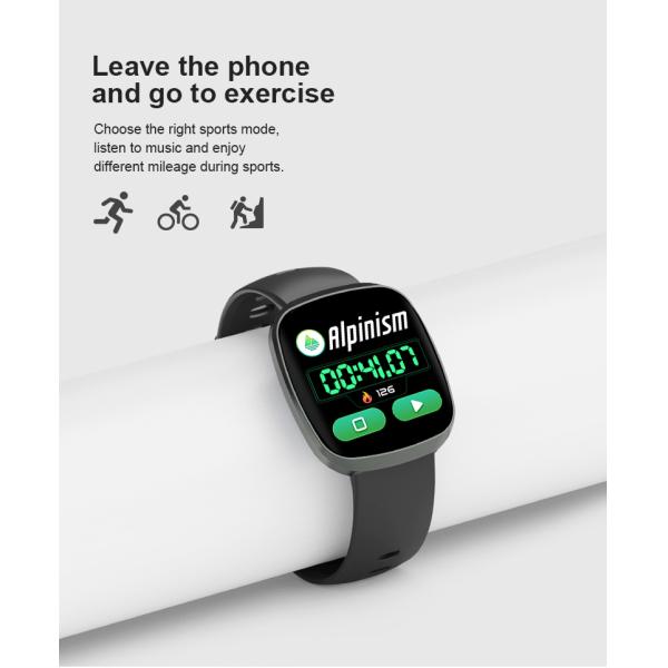 GT105 BLE Calling Smartwatch 170mA Battery Blood Pressure Wristwatch Bracelet Android Heart Rate apply to Apple