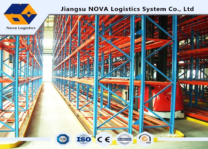Large Capacity Logistic VNA Pallet Racking For Third Party Logistics Centre