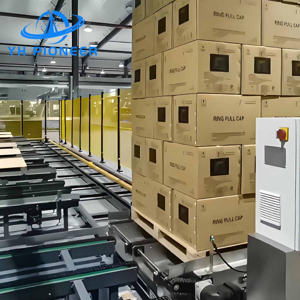 Plastic Modular Drag Chain Pallet Conveyor For Warehousing And Logistics