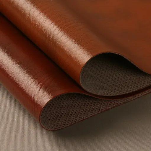 Quality Textile Microfiber Leather Fabric Elastic Faux Leather Polyurethane Fabric for sale
