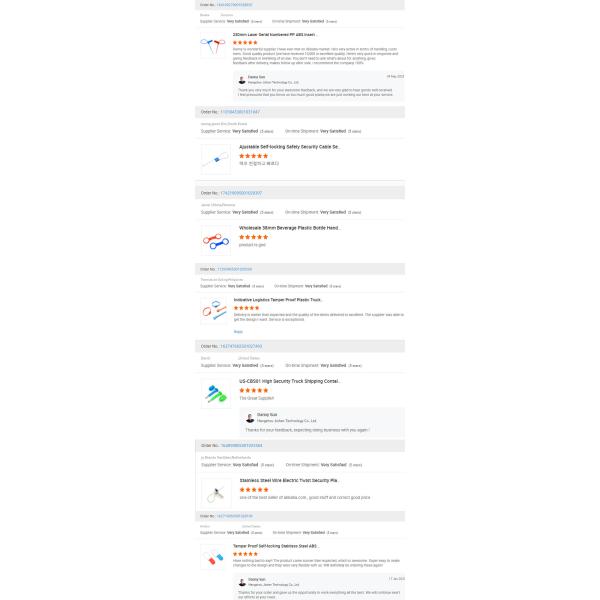 ABS Plastic Bolt Security Seals 75*48.8*19.8mm Customized Color