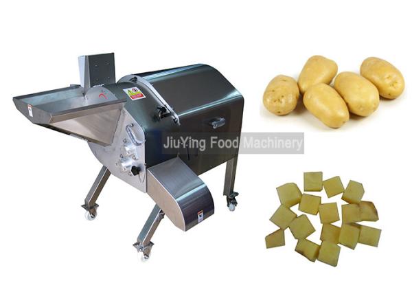 Quality Size 18 / 20mm  Commercial Potato Dicer Machine With 3D Cutting Effect for sale