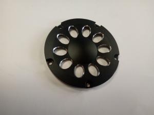 Aluminum 6063 CNC Precision Machined Parts CNC Turning And Milling Precision Parts Anodizing Black