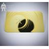 Buy cheap Waterproof Gold Metal Business Cards , Bronze Plating Metallic Gold Card from wholesalers