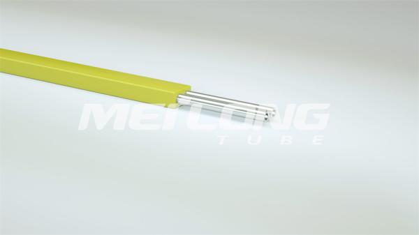 Quality Incoloy 825 Ss Capillary Tubes Hydraulic Control Line Flatpack With Multi Line for sale