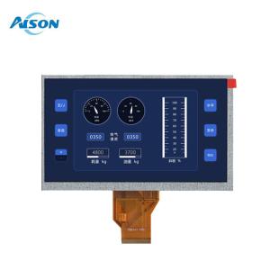 Buy cheap 7 Inch 800x480 TFT LCD Module 50 Pin LCD Display RGB 24 Bit For Industrial Application product