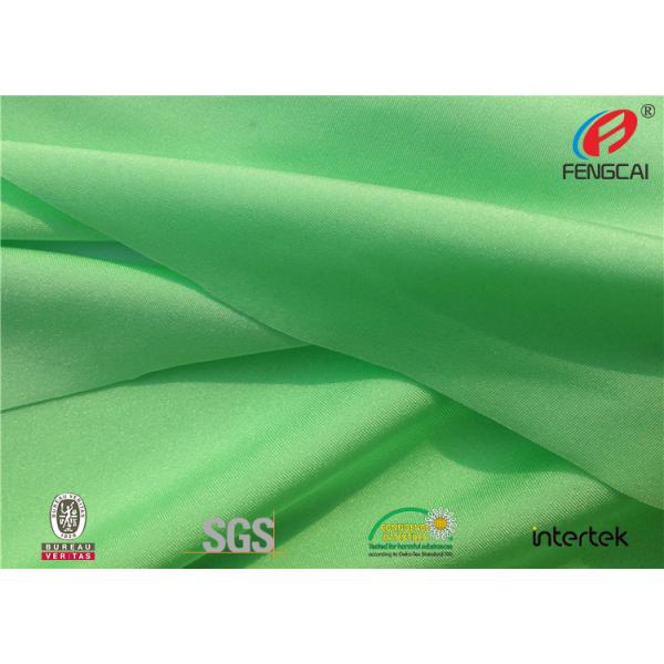 40D + 40D Green SP Nylon Spandex Fabric For Swimwear Dry - Fit Function
