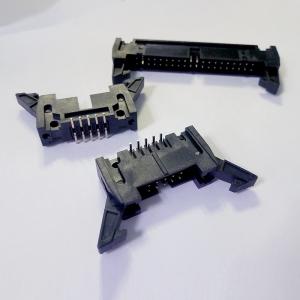 China 12 Pin SMT Shrouded Header Connector 2.54mm Double Row on sale