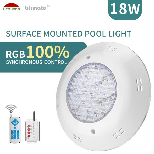 Quality Synchronous Control Fiberglass Pool Lights ABS IP68 Swimming Pool Lights Underwater for sale
