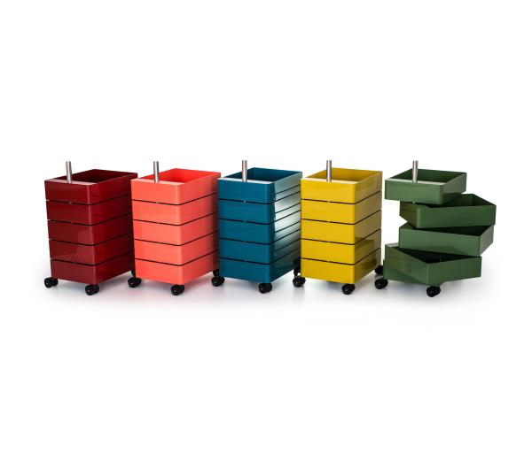 Quality Small Hot Pot Restaurant Movable Side Cabinet Colorful With Multi Layer for sale